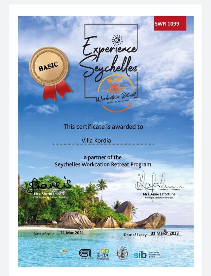 Villa Kordia Pointe Au Sel Экстерьер фото